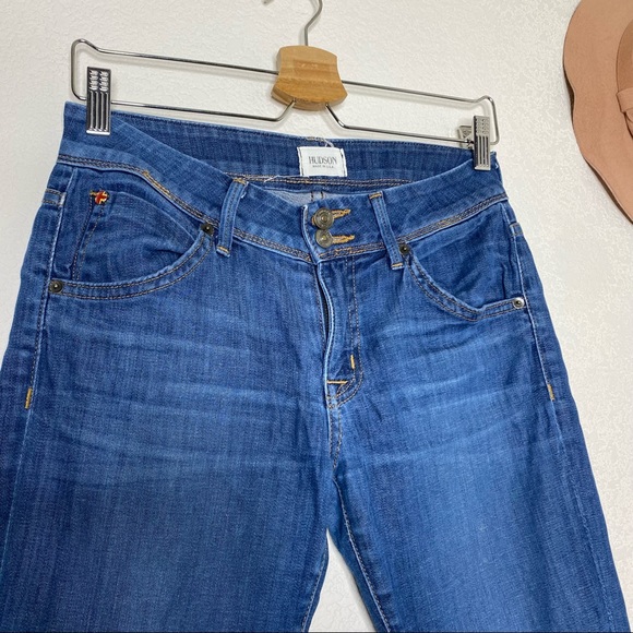 Hudson Straight Leg Pocket Flap Jeans - Picture 2 of 7